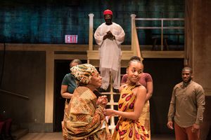 Vinie Burrows, Oberon K.A. Adjepong, Mirirai Sithole, & Segun Akande @ BroadwayWorld Vinie Burrows, Oberon K.A. Adjepong, Mirirai Sithole, & Segun Akande Photo