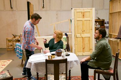 Ben Batt, Lesley Nicol, Jonathan Bailey Photo