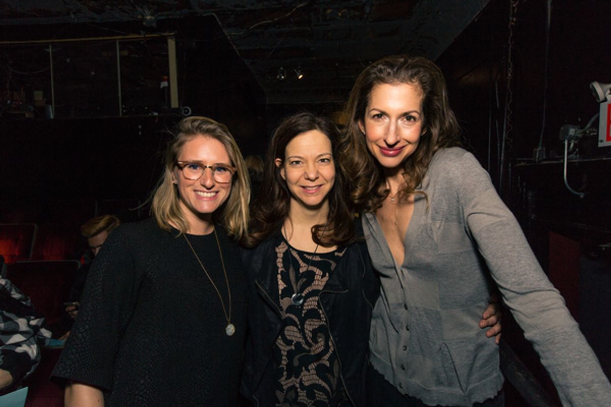 Annie Middleton, Zohar Tirosh-Polk and Alysia Reiner at 