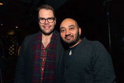 Sam HUnter and Mashuq Mustaq Deen Photo