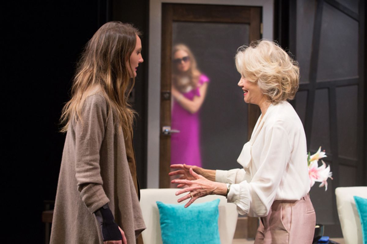 Gina Costigan and Hayley Mills at 