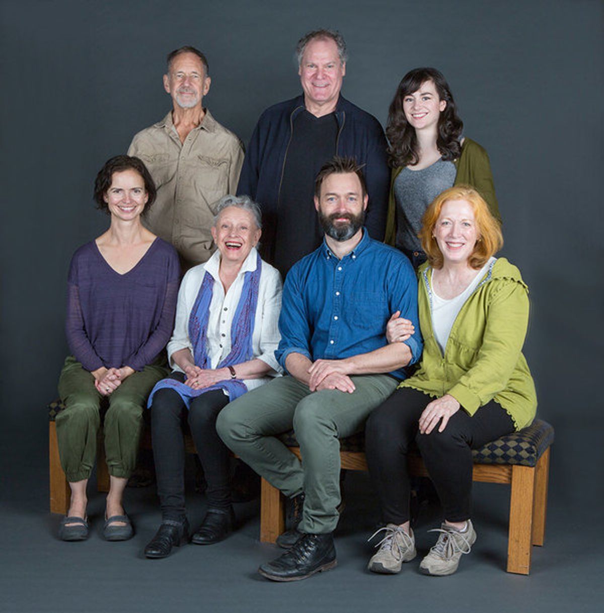 The cast of Uncle Vanya,  at 
