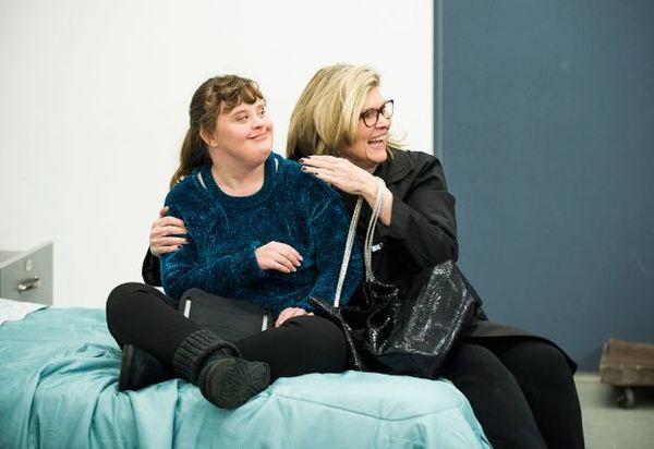 Jamie Brewer & Debra Monk Photo