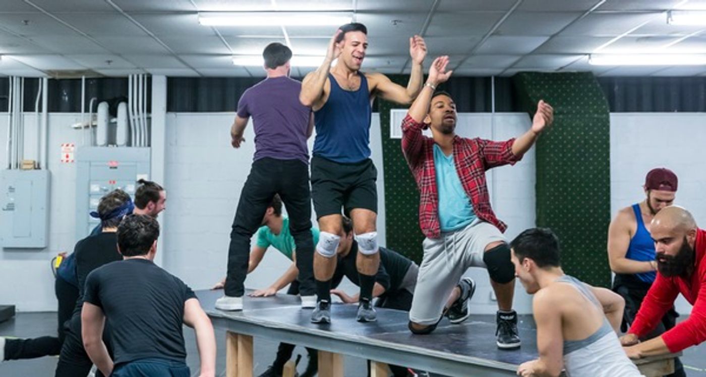 Photo Coverage: See Rehearsal Photos of JOSEPH AND THE AMAZING TECHNICOLOR DREAMCOAT at Drury Lane Theatre!  Image