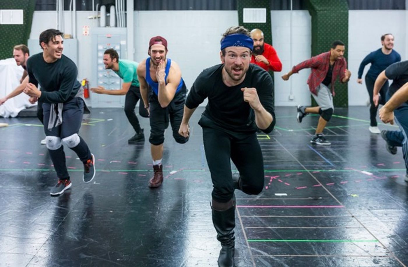 Photo Coverage: See Rehearsal Photos of JOSEPH AND THE AMAZING TECHNICOLOR DREAMCOAT at Drury Lane Theatre!  Image