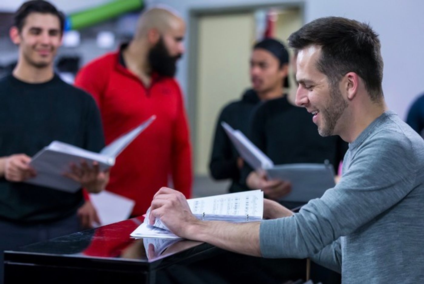 Photo Coverage: See Rehearsal Photos of JOSEPH AND THE AMAZING TECHNICOLOR DREAMCOAT at Drury Lane Theatre!  Image