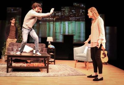 Philip Orazio, Josh Zuckerman and Paris Perrault Photo