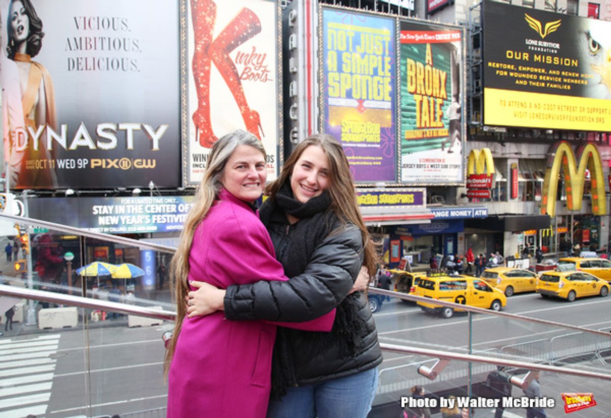 Bonnie Comley and Leah Lane  at 