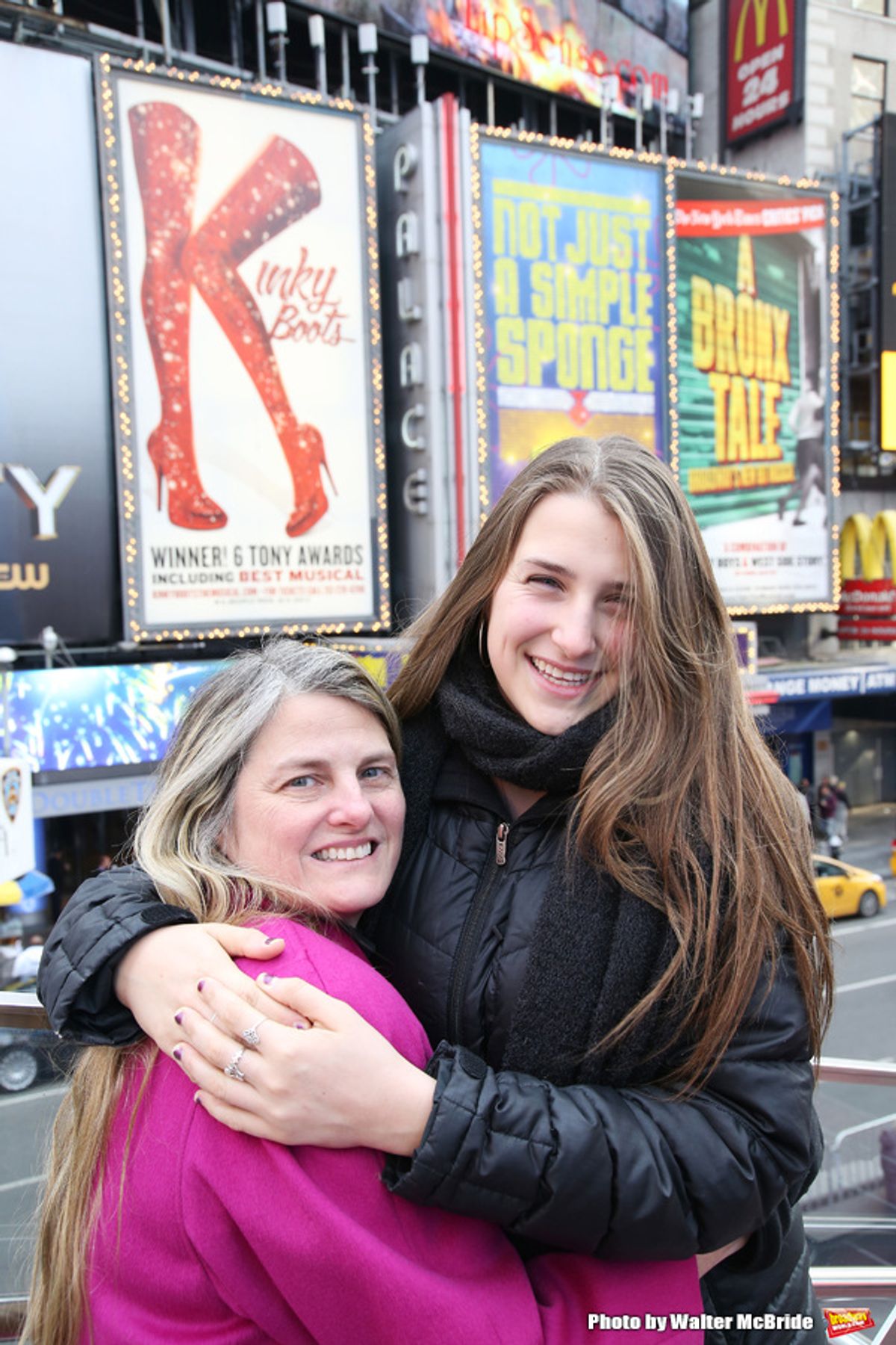 Bonnie Comley and Leah Lane at 