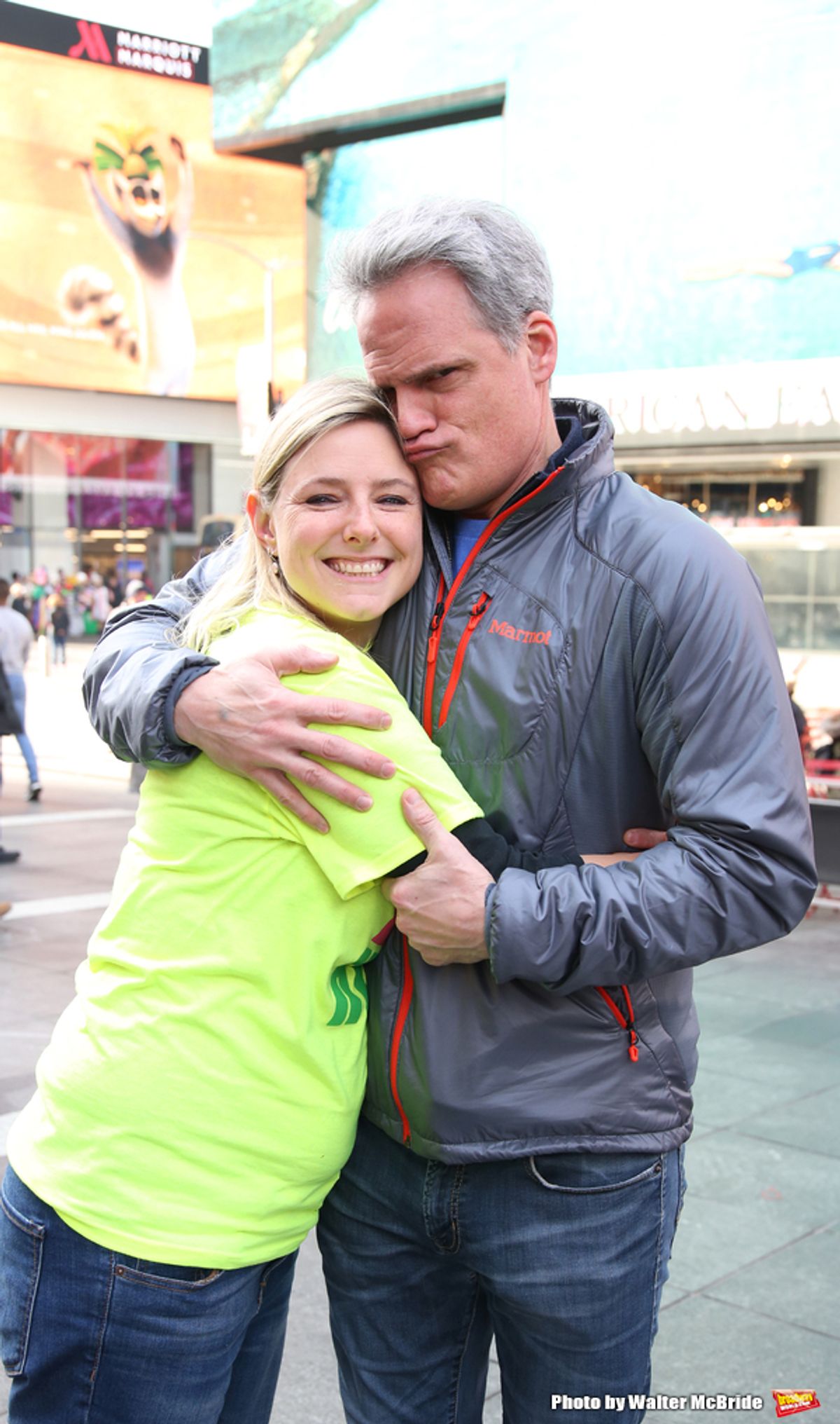 Laura Heywood and Michael Park at 