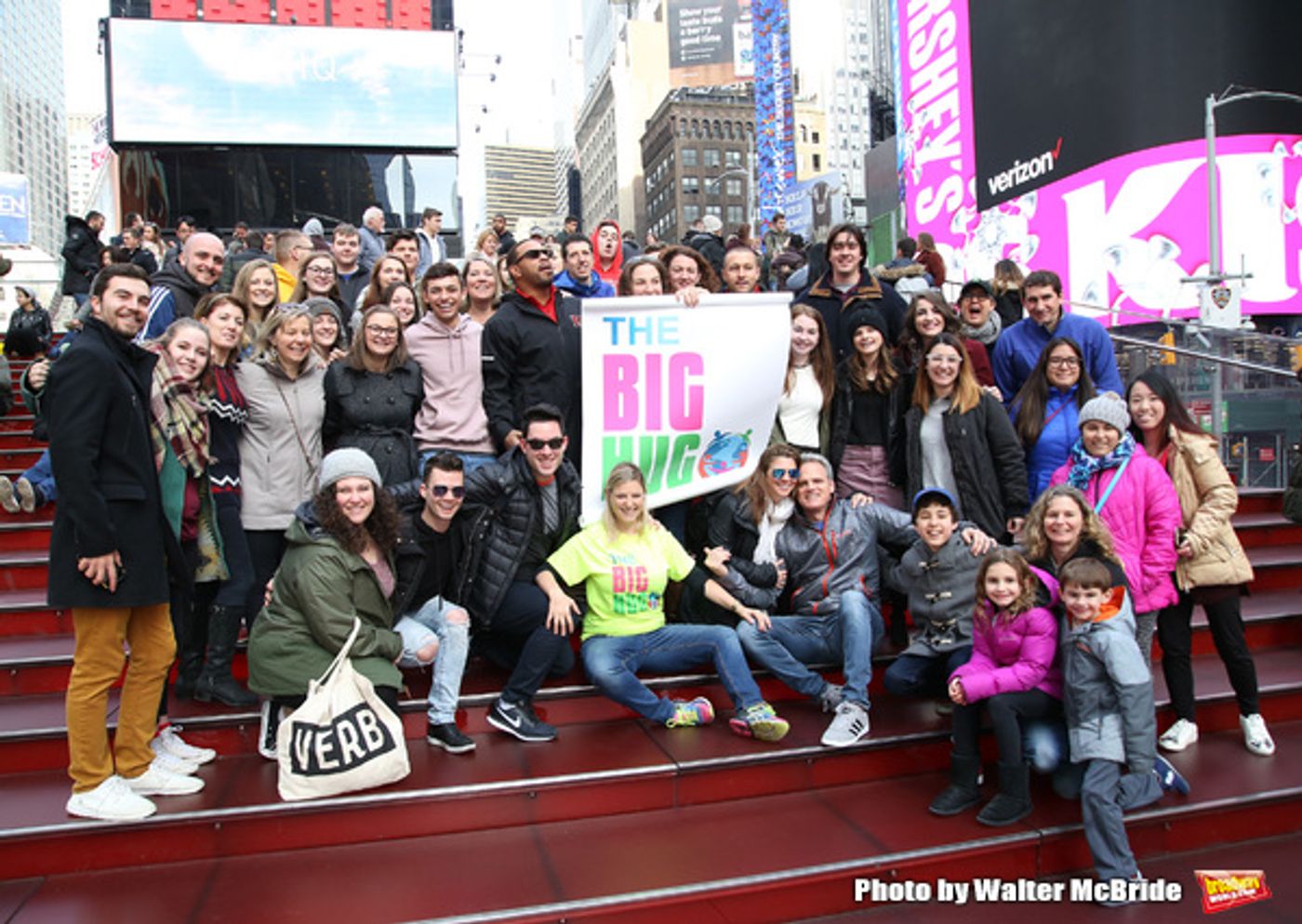Photo Coverage: Broadway Unites in Times Square for Big Hug Day  Image