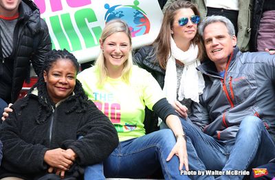 Tonya Pinkins, Laura Heywood, Laurie Nowak and Michael Park Photo