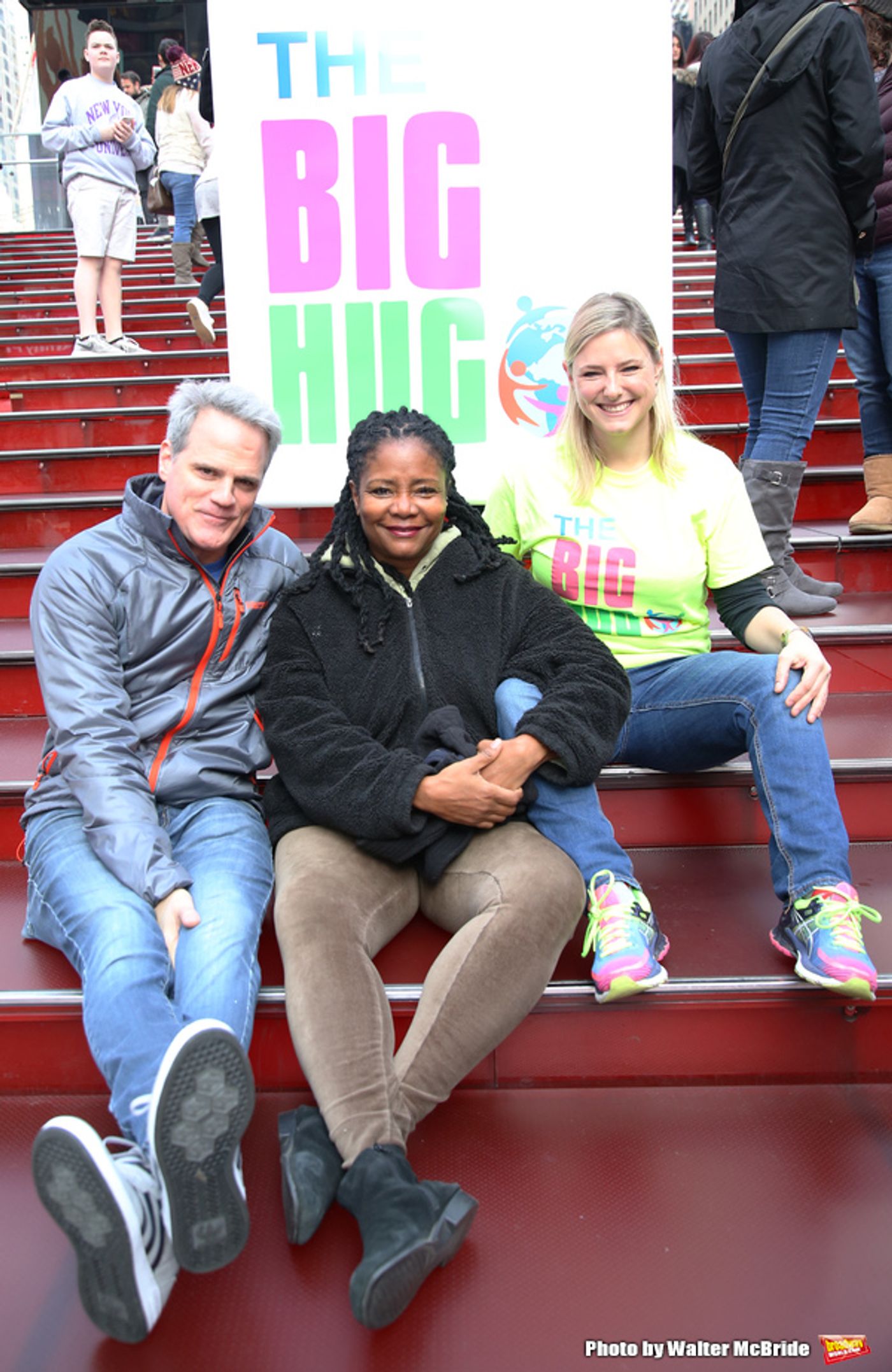 Photo Coverage: Broadway Unites in Times Square for Big Hug Day  Image