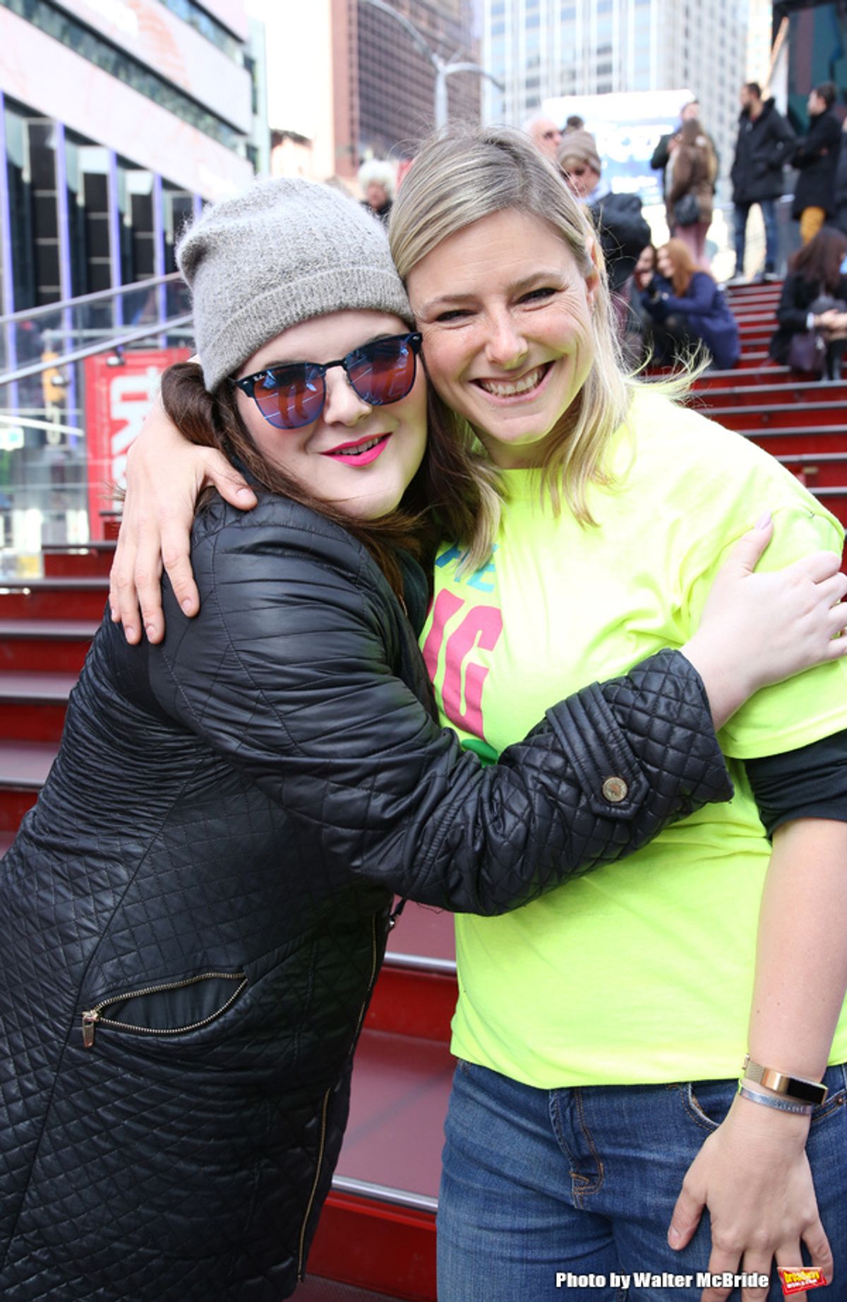 Ryann Redmond and Laura Heywood at 