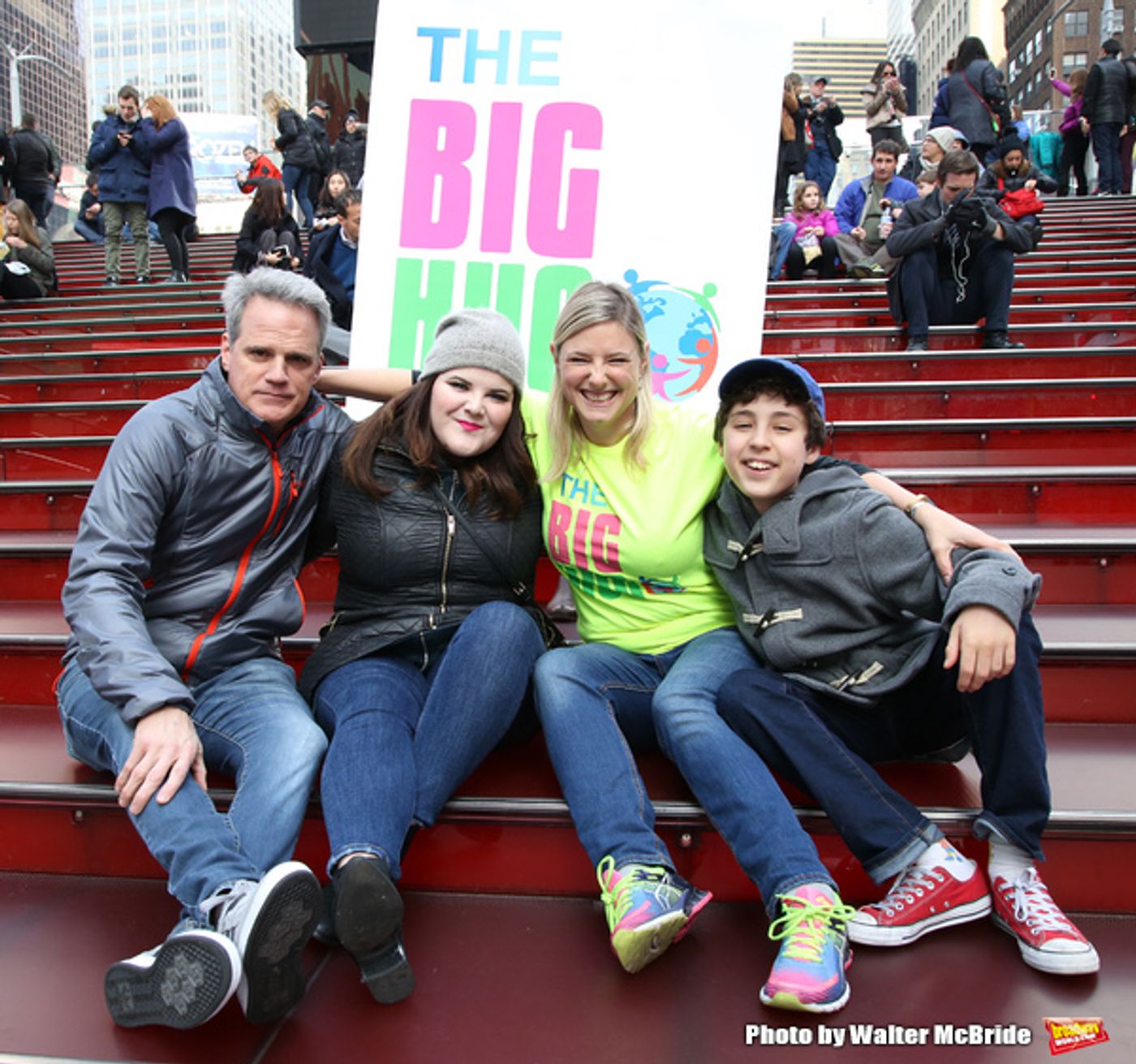 Photo Coverage: Broadway Unites in Times Square for Big Hug Day  Image