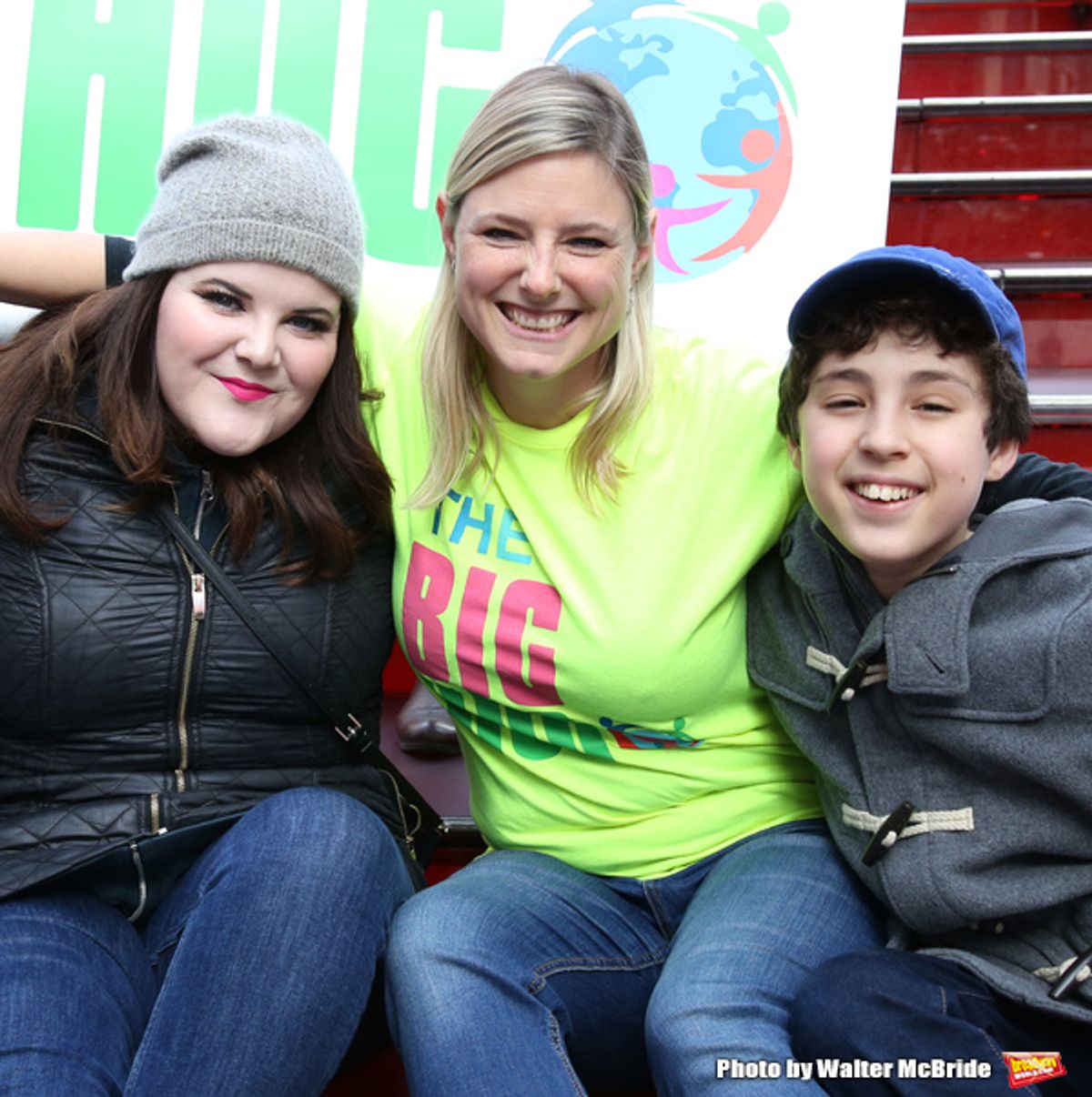 Ryann Redmond and Laura Heywood and Anthony Rosenthal at 