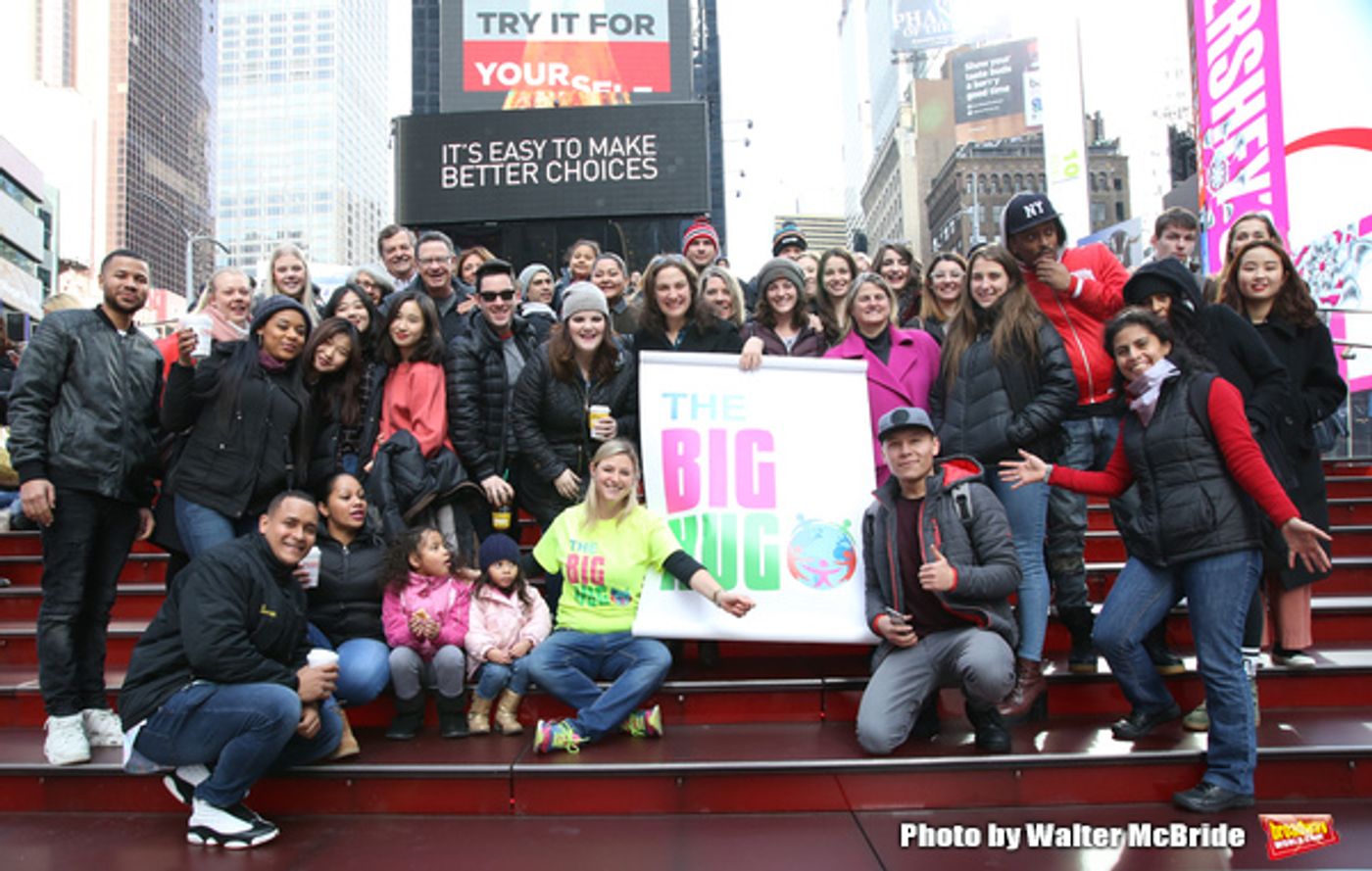 Photo Coverage: Broadway Unites in Times Square for Big Hug Day  Image