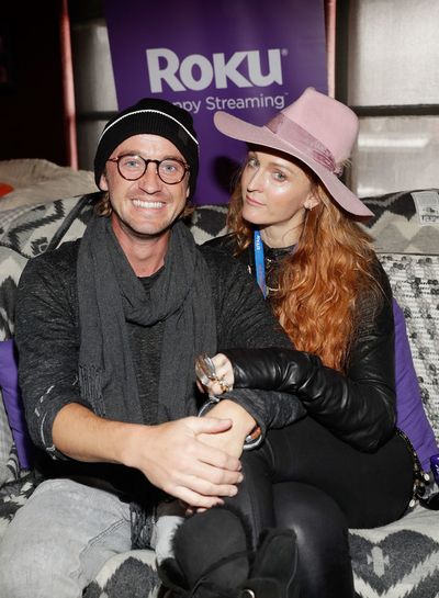 Tom Felton and Claire McCarthy  Photo