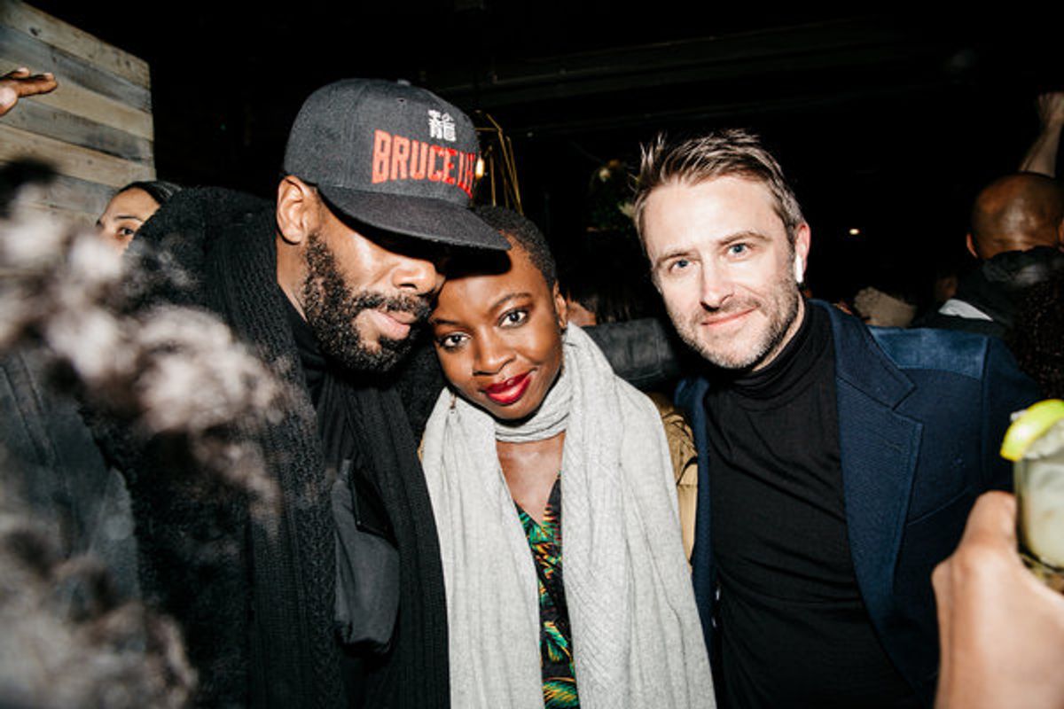 Coleman Domingo, Danai Gurira, Chris Hardwick at 