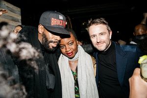 Coleman Domingo, Danai Gurira, Chris Hardwick @ BroadwayWorld Coleman Domingo, Danai Gurira, Chris Hardwick Photo