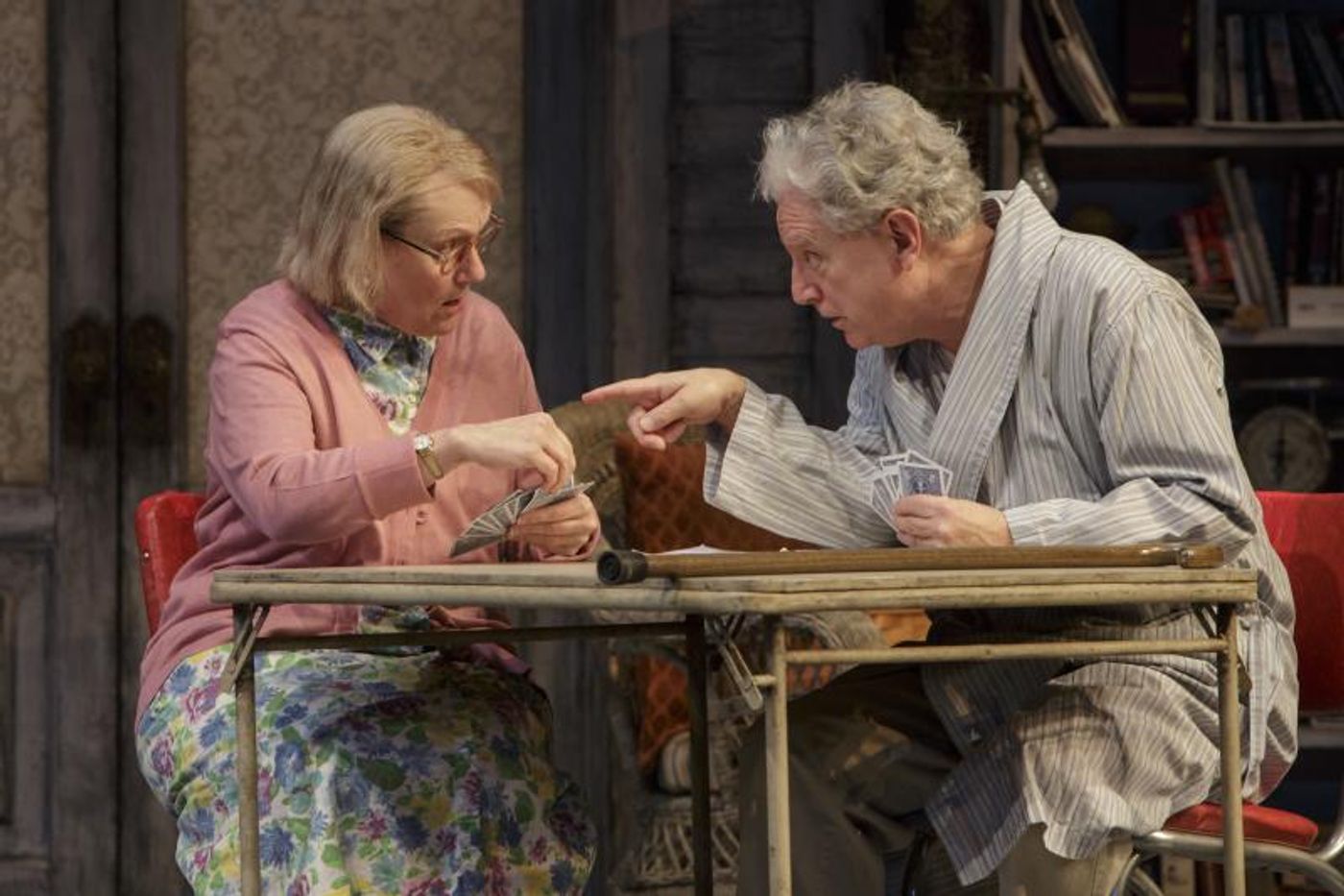 Review: Gin and Toxic Masculinity with Village Theatre's Brutal THE GIN GAME  Image