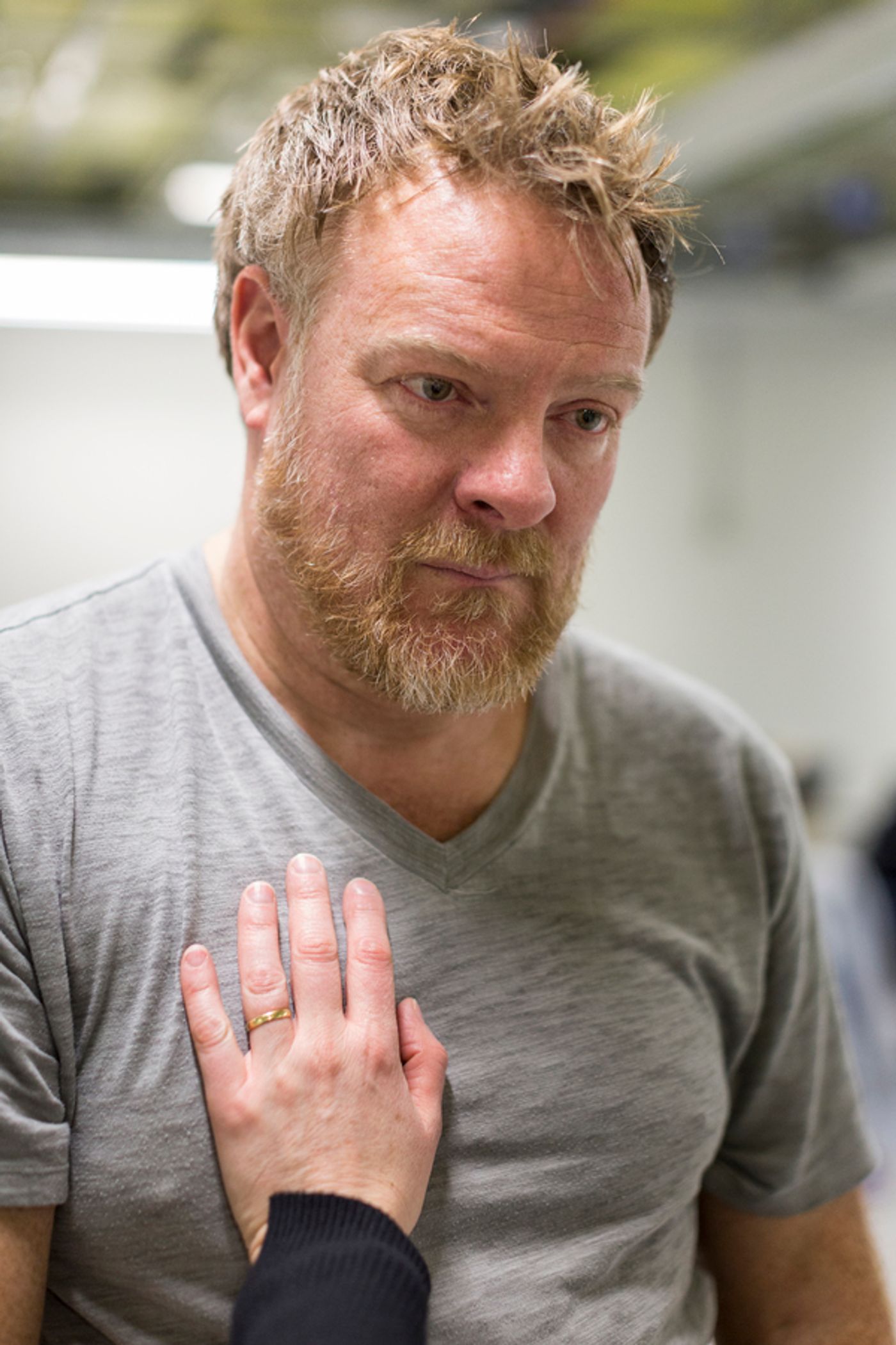 Photo Flash: Inside Rehearsal for AGAIN at Trafalgar Studios  Image