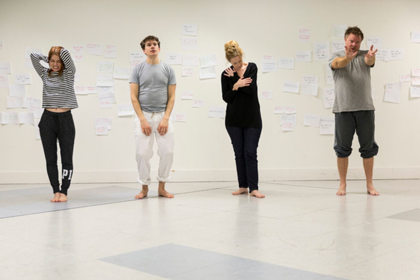 Photo Flash: Inside Rehearsal for AGAIN at Trafalgar Studios  Image