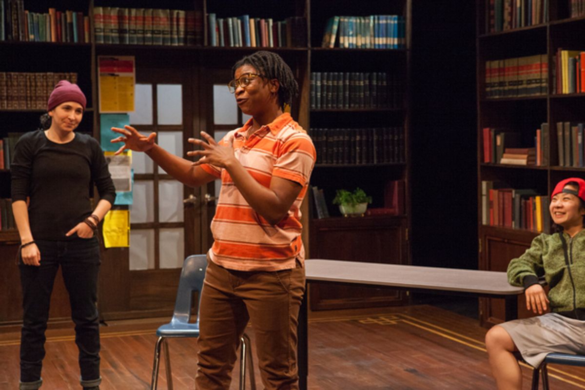 Lexie Braverman, Brett Ashley Robinson, Bije Anngo at 