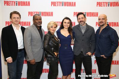 Jason Danieley, Kingsley Leggs, Orfeh, Samantha Banks, Steve Kazee and Eric Anderson Photo