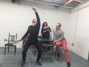 Rick Calvo, Brian Alford, Sara Minisquero Photo