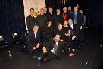 David Staller (Director) with- Michael Raver, James Prendergast, Andy Baldeschwiler,  Photo