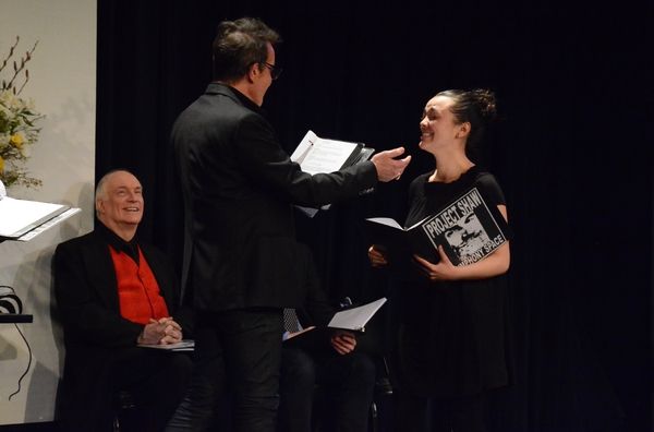 Simon Jones, Derek Smith and Midori Francis Photo