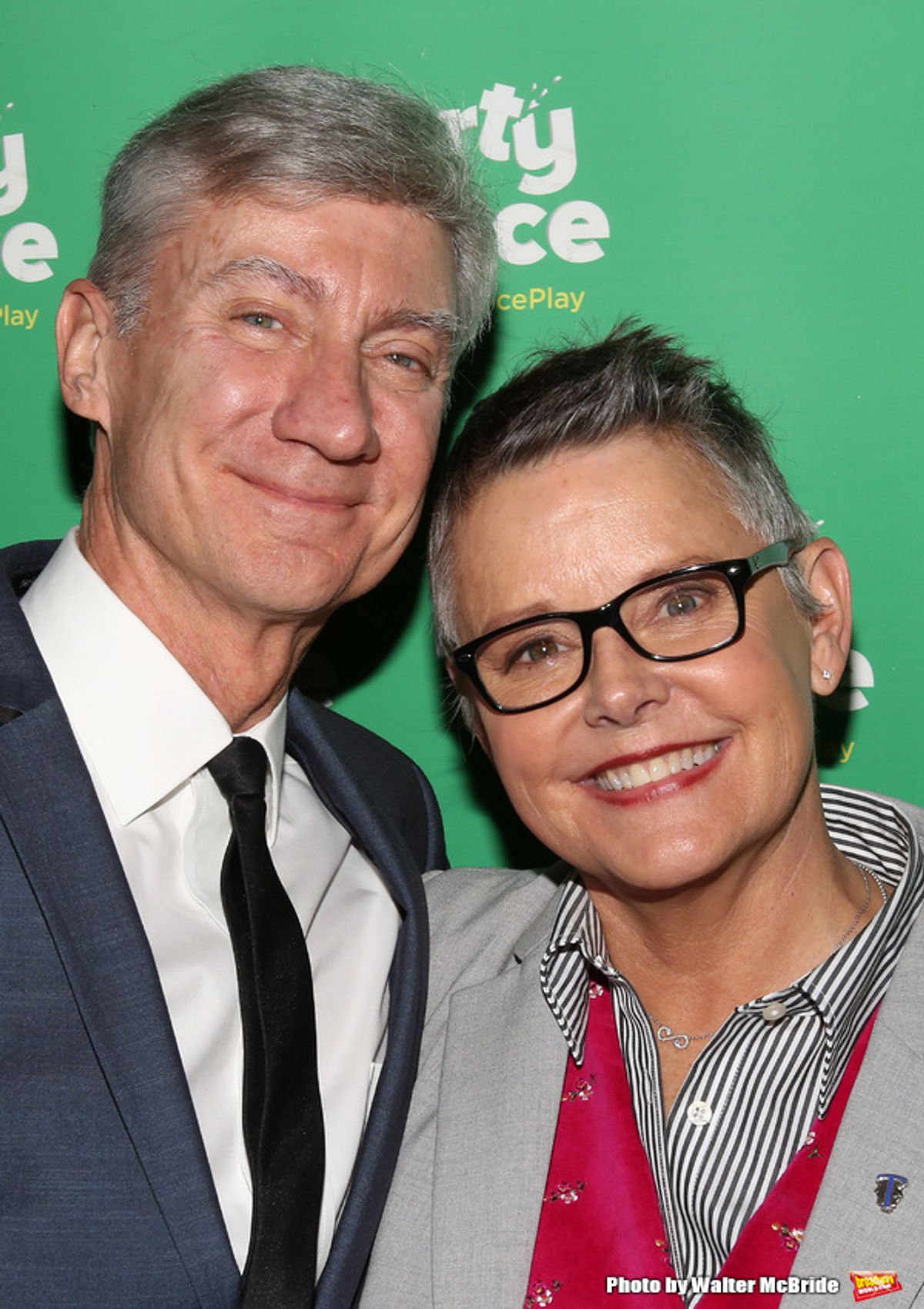 David Garrison and Amanda Bearse at 