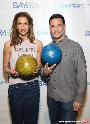 Alysia Reiner and David Alan Basche @ BroadwayWorld Alysia Reiner and David Alan Basche Photo