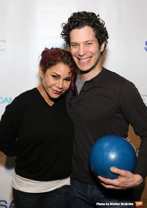 Daphne Rubin-Vega and Thomas Kail @ BroadwayWorld Daphne Rubin-Vega and Thomas Kail Photo