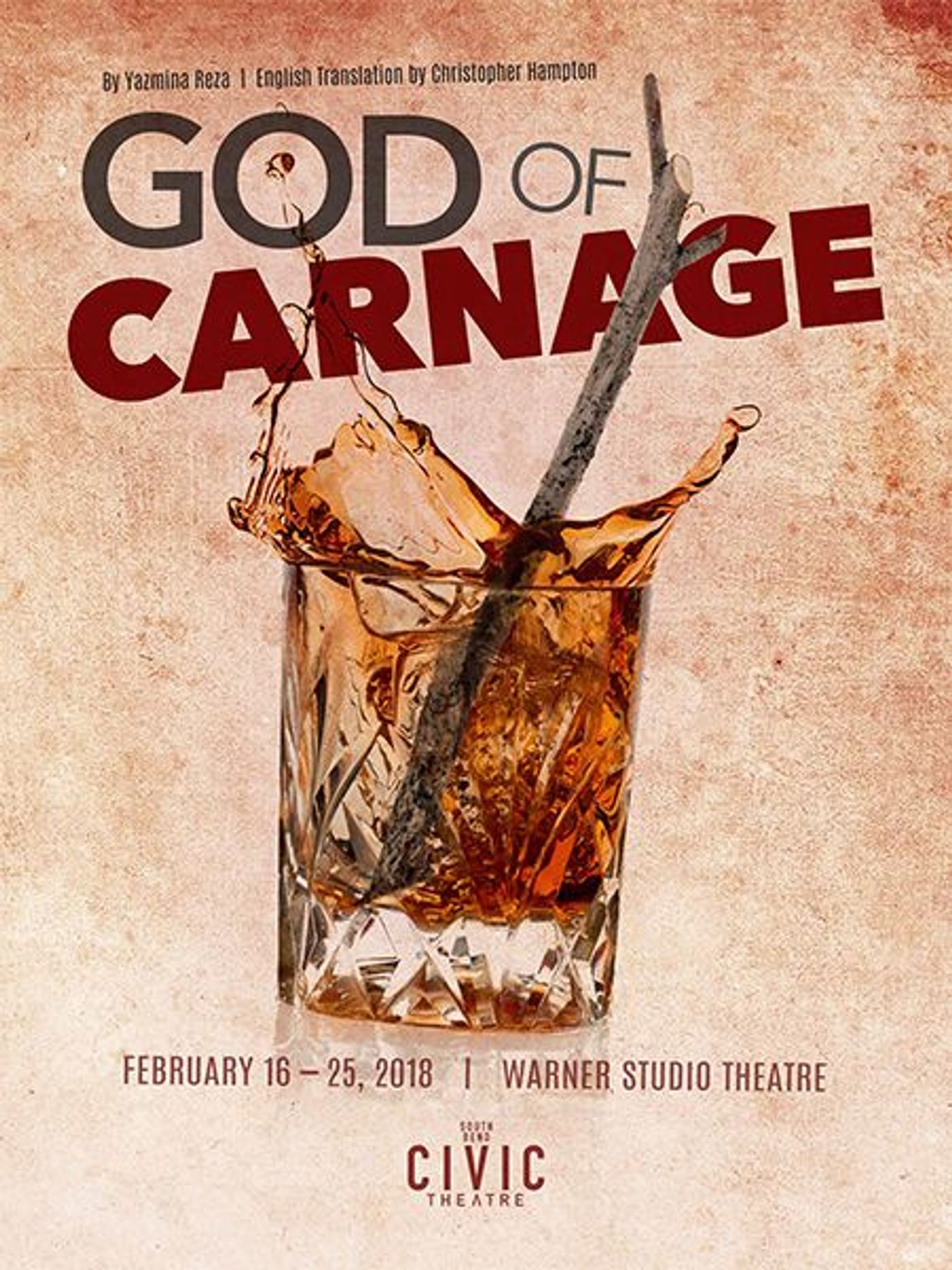 GOD OF CARNAGE at South Bend Civic Theatre  Image
