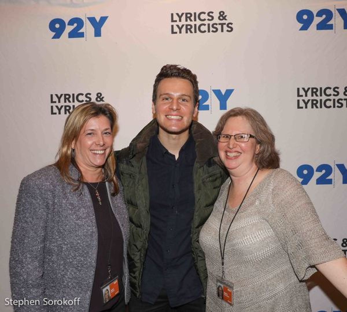 Mary Fiance, Jonathan Groff, Meryl Wheeler at 