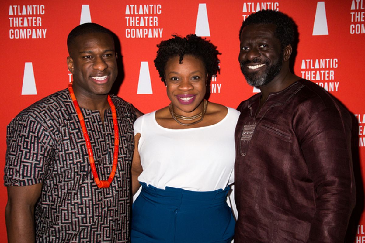 Segun Akande, Mfoniso Udofia, Oberon K.A. Adjepong at 