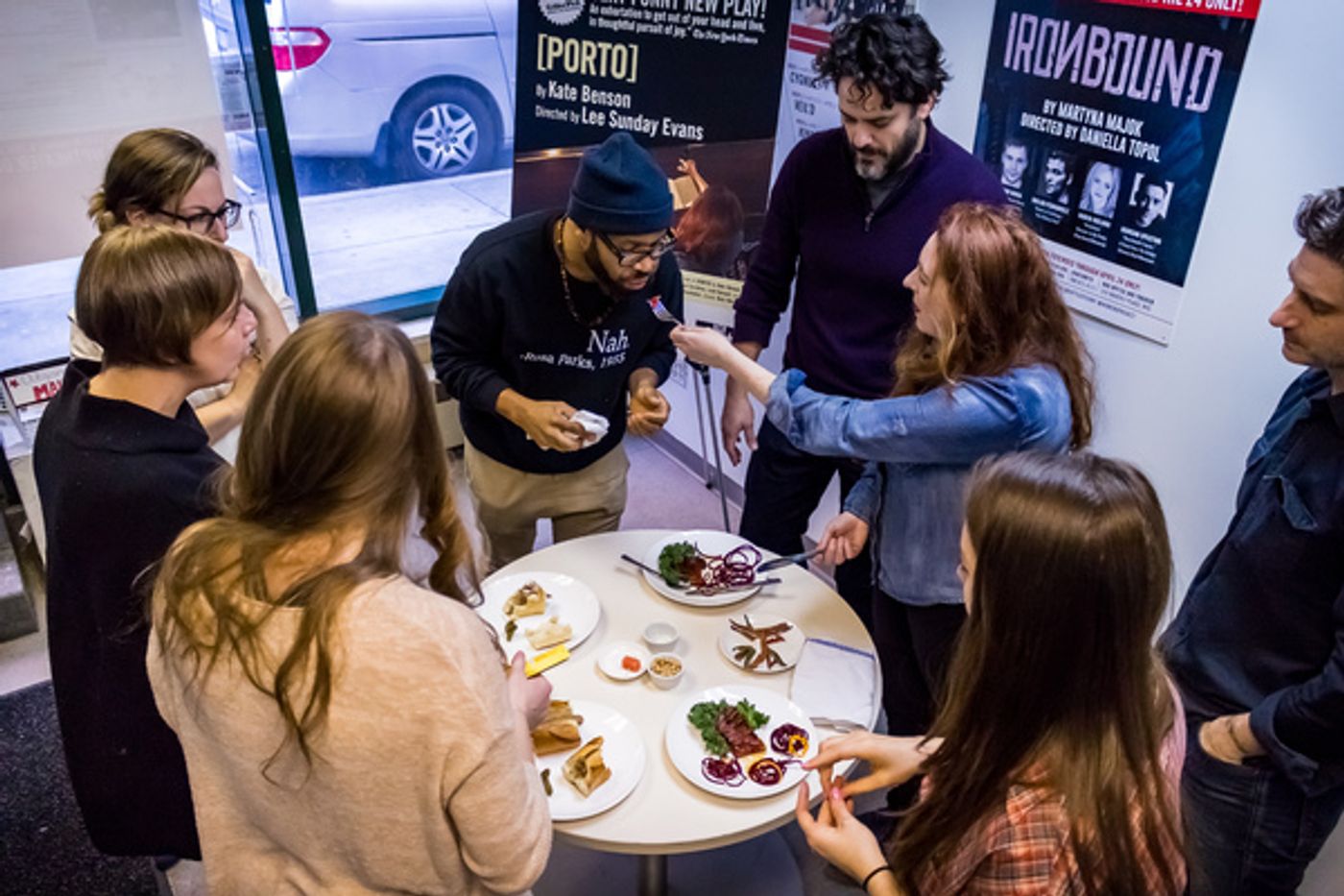 Photo Flash: Get a First Taste of Rehearsals for PORTO at WP Theater  Image