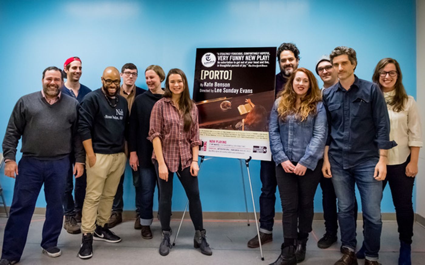 Photo Flash: Get a First Taste of Rehearsals for PORTO at WP Theater  Image