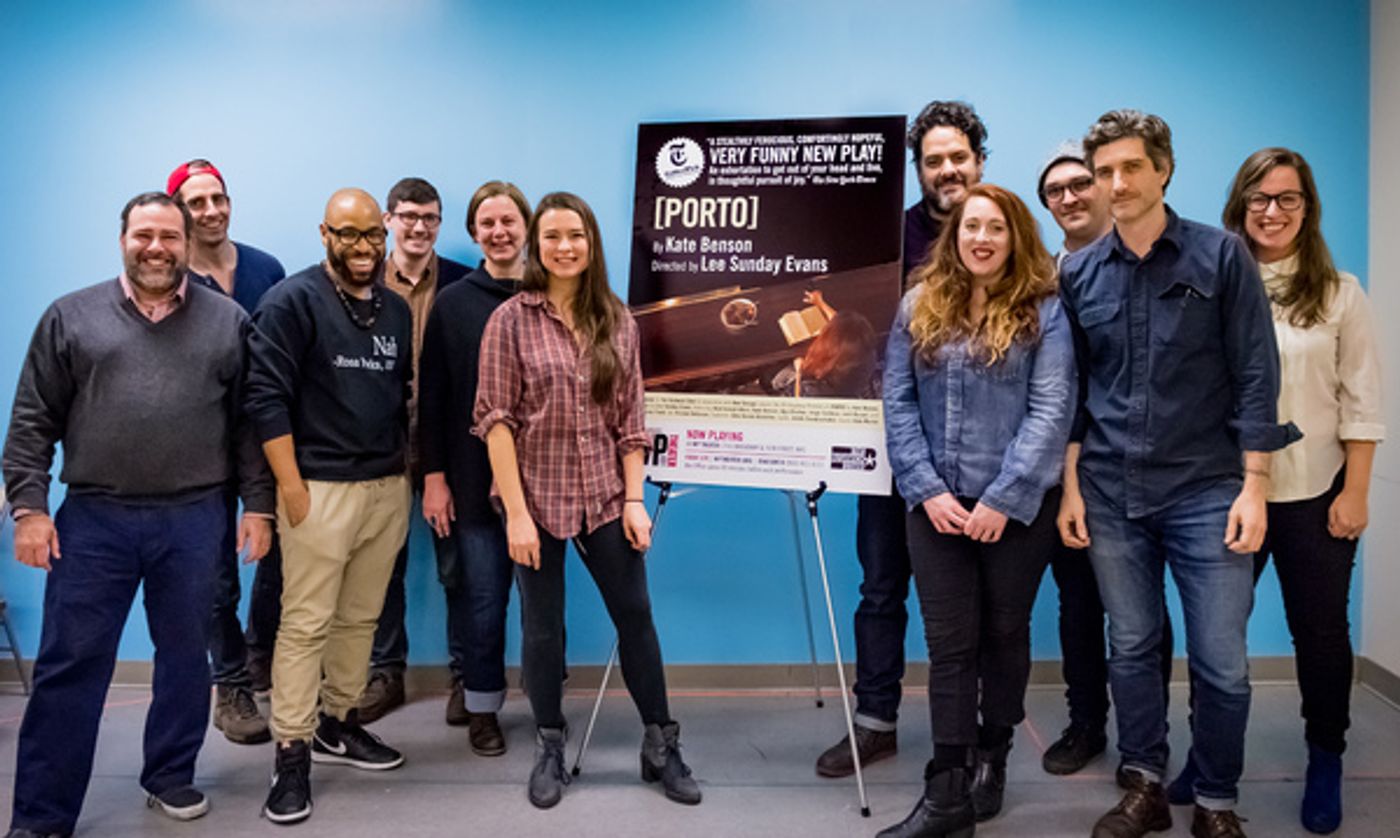 Photo Flash: Get a First Taste of Rehearsals for PORTO at WP Theater  Image