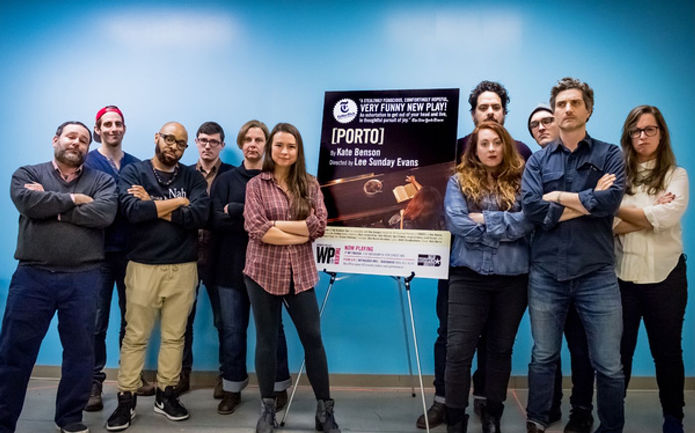 Photo Flash: Get a First Taste of Rehearsals for PORTO at WP Theater  Image