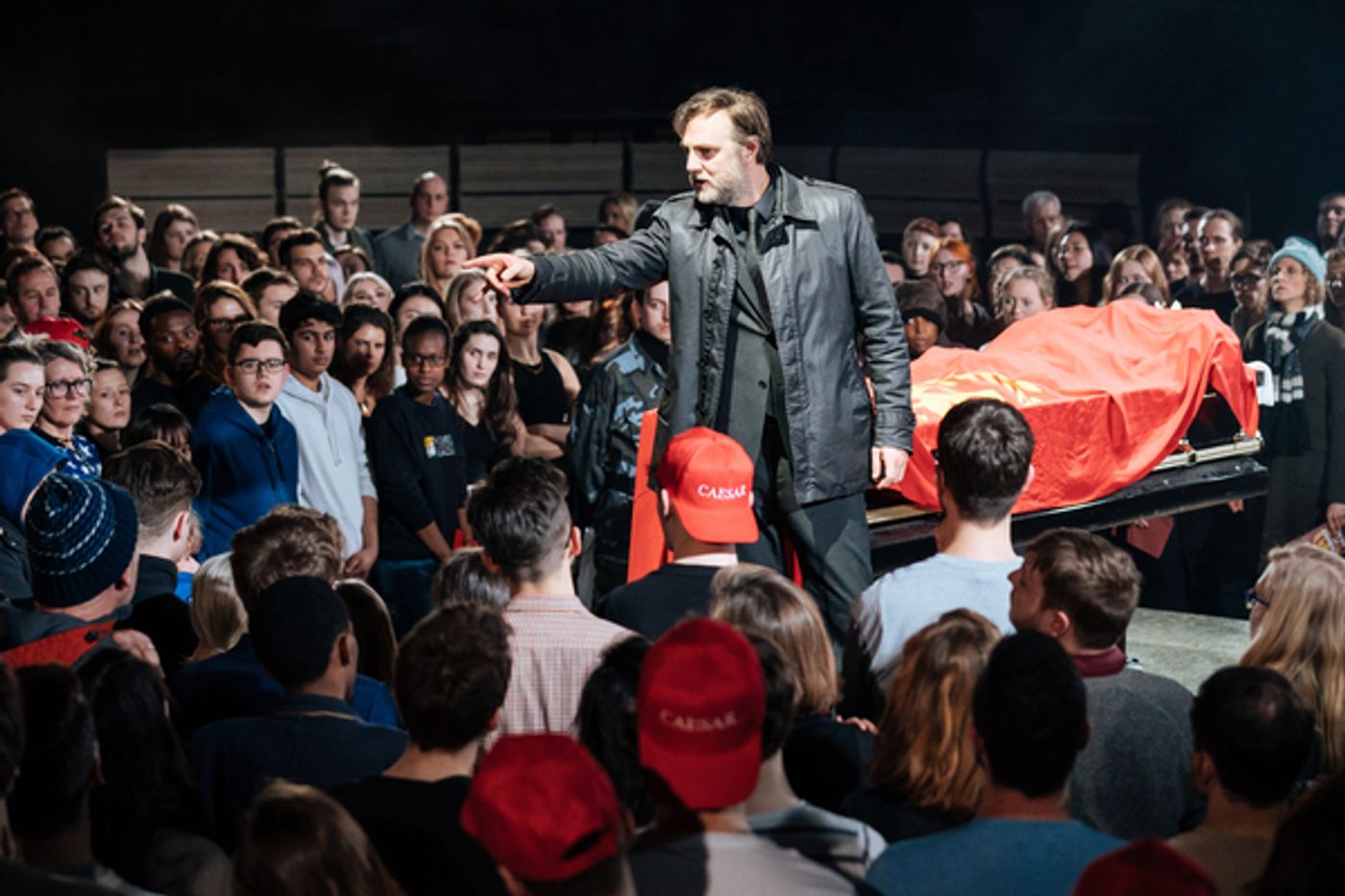 Photo Flash: First Look at Ben Whishaw, Michelle Fairley & More in JULIUS CAESAR  Image