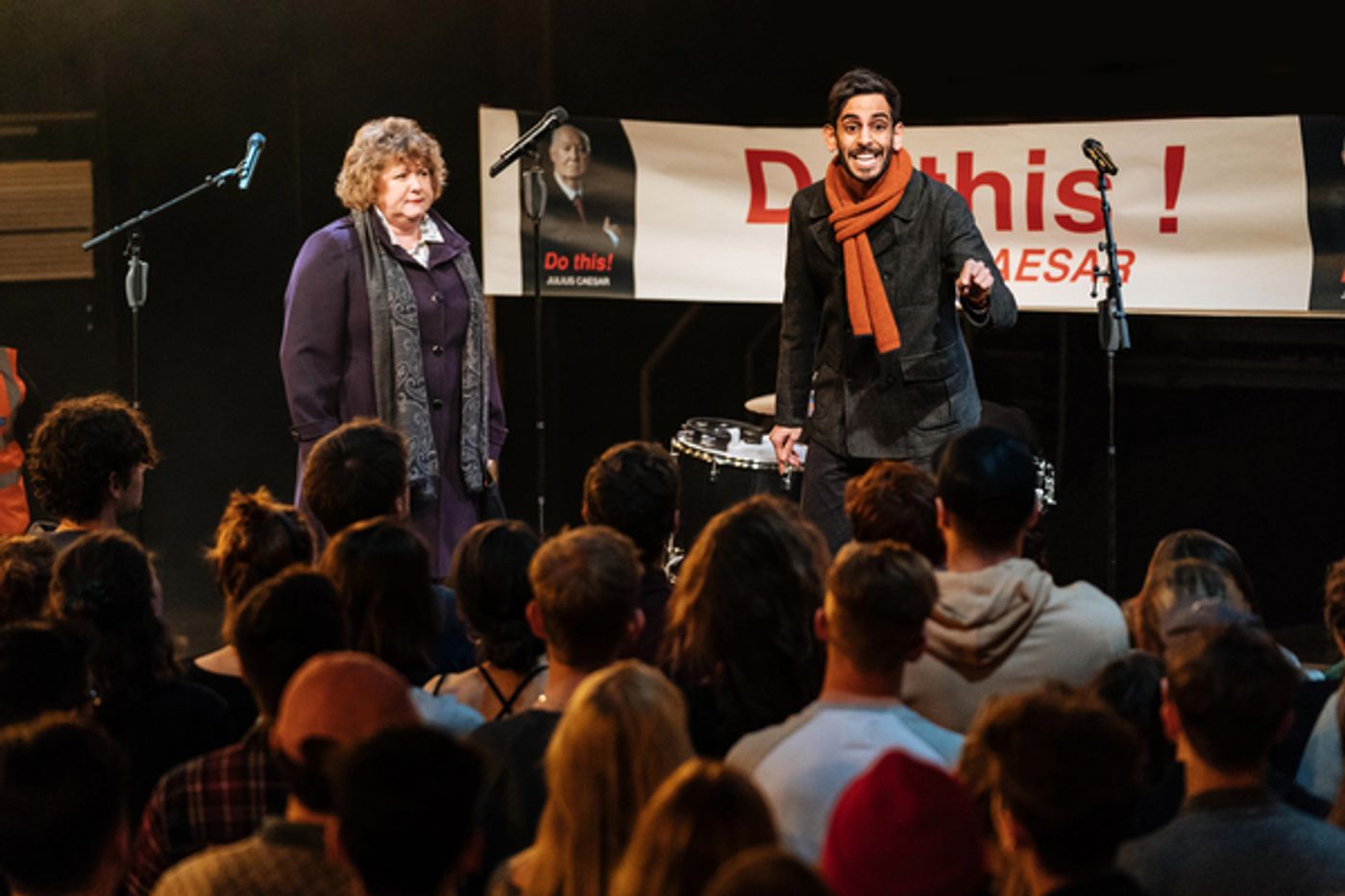 Photo Flash: First Look at Ben Whishaw, Michelle Fairley & More in JULIUS CAESAR  Image