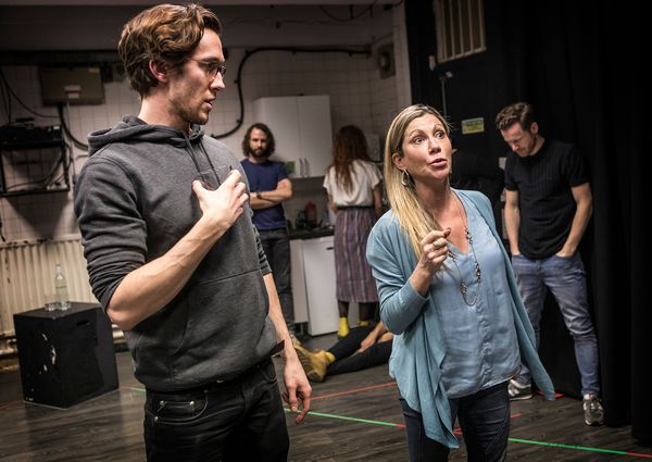 Oliver Savile, Anita Louise Combe Photo