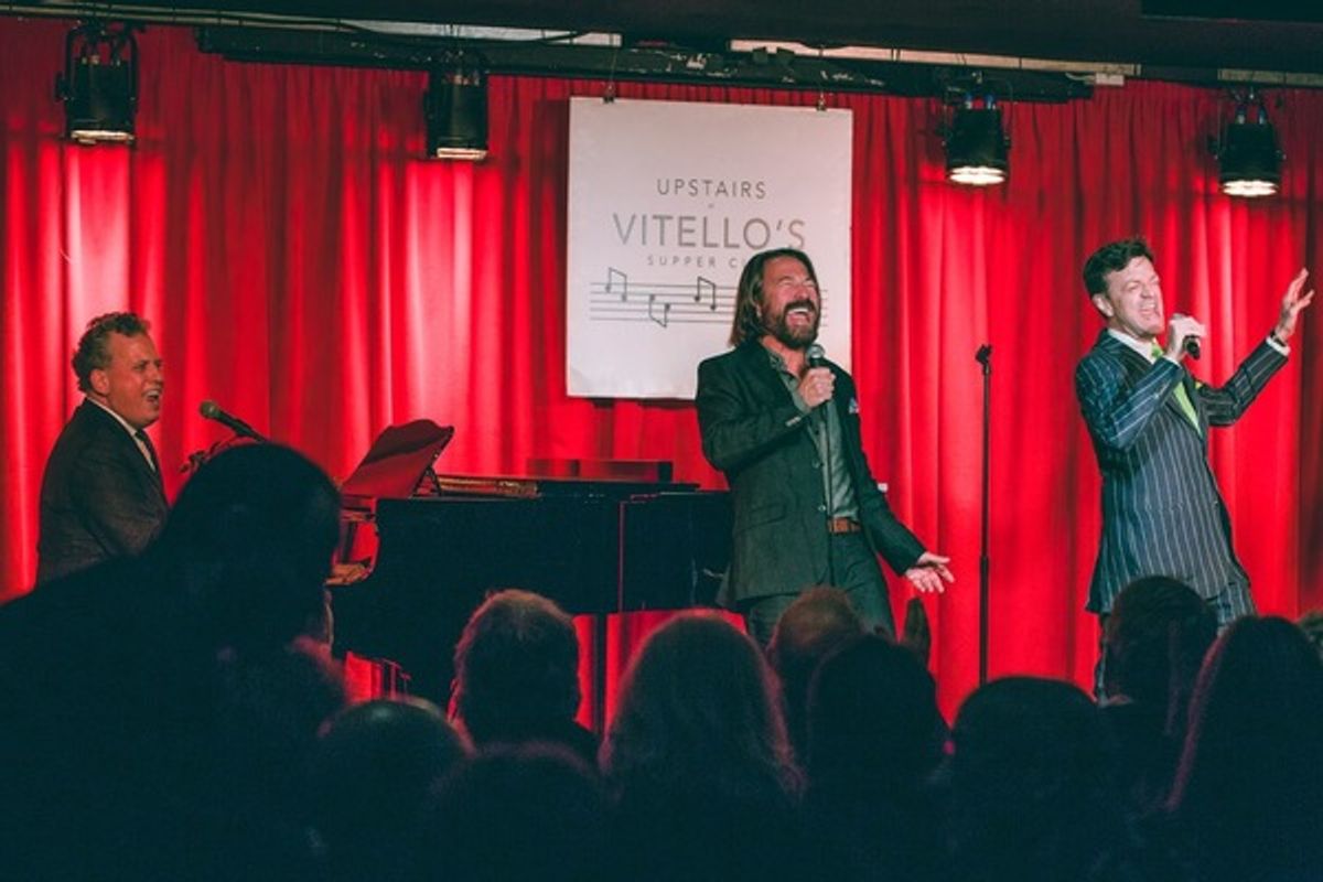 Billy Stritch, Cortes Alexander, Jim Caruso at 