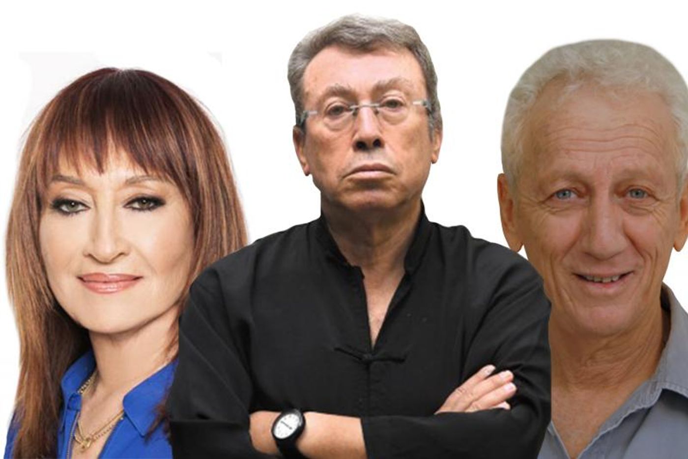 Tsippi Pines, Noam Semel and Moni Moshonov