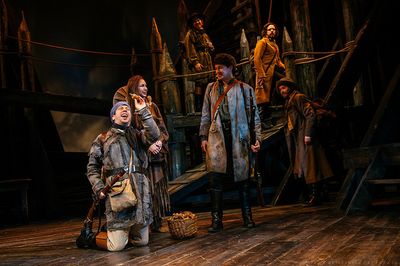 L-R: Ben Rosenblatt, DeLanna Studi, Chris Murray, Michael Morrow Hammack, Christopher Photo