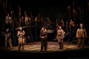 Front (L-R): Michael Evans Lopez, Anthony Lam, DeLanna Studi, Jimmy Garcia and Rafael Untalan. @ BroadwayWorld Front (L-R): Michael Evans Lopez, Anthony Lam, DeLanna Studi, Jimmy Garcia and Rafael Photo