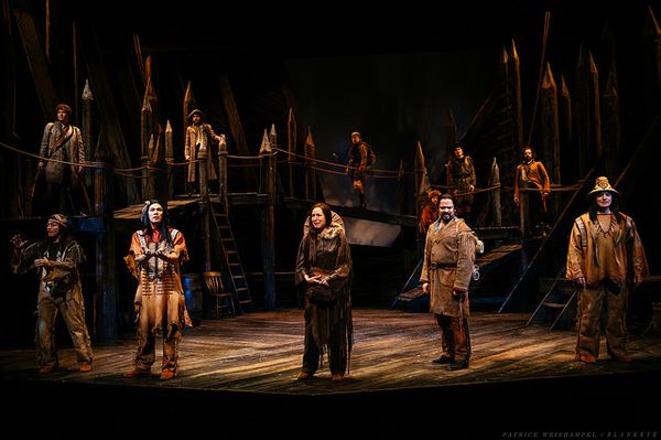 Front (L-R): Michael Evans Lopez, Anthony Lam, DeLanna Studi, Jimmy Garcia and Rafael Photo